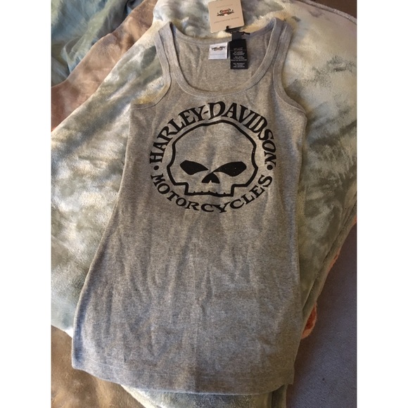 Harley Davidson Tank - Tags Still Attached! - Picture 1 of 2